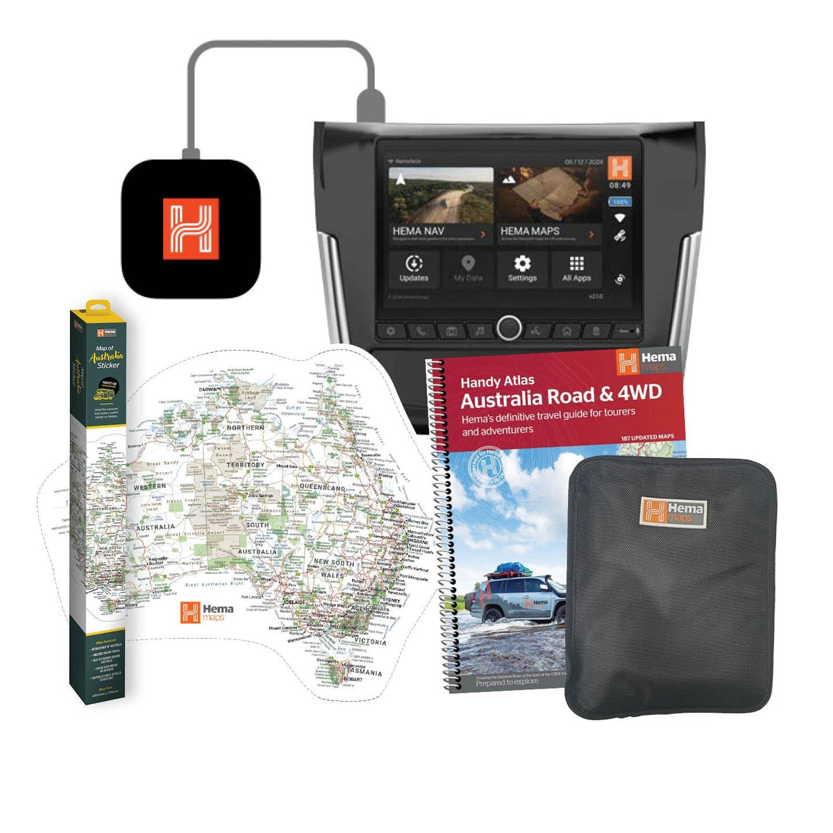 Hema Maps HX-Box 4WD Navigation Bundle – Outback Edition