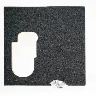 Generic Left Pre-Cut Power Panel Mounting Panel – MSA SP0527