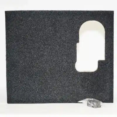 MSA left pre-cut power panel mounting panel