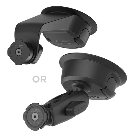 Quad Lock Suction Windscreen/Dash Car Mount