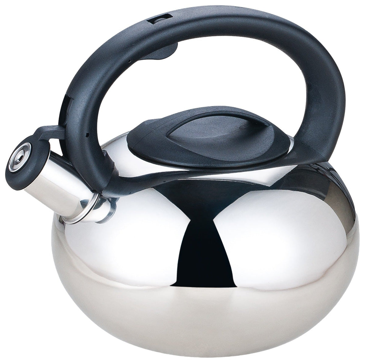 Royal Kitchenware Deluxe 2.5L Stainless Steel Whistling Kettle – Silver
