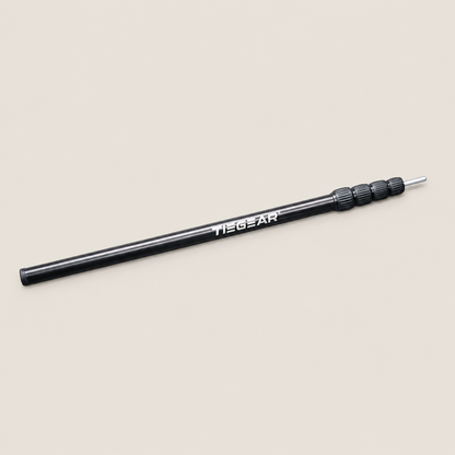 TIEGEAR AXIS POLE on warm stone background