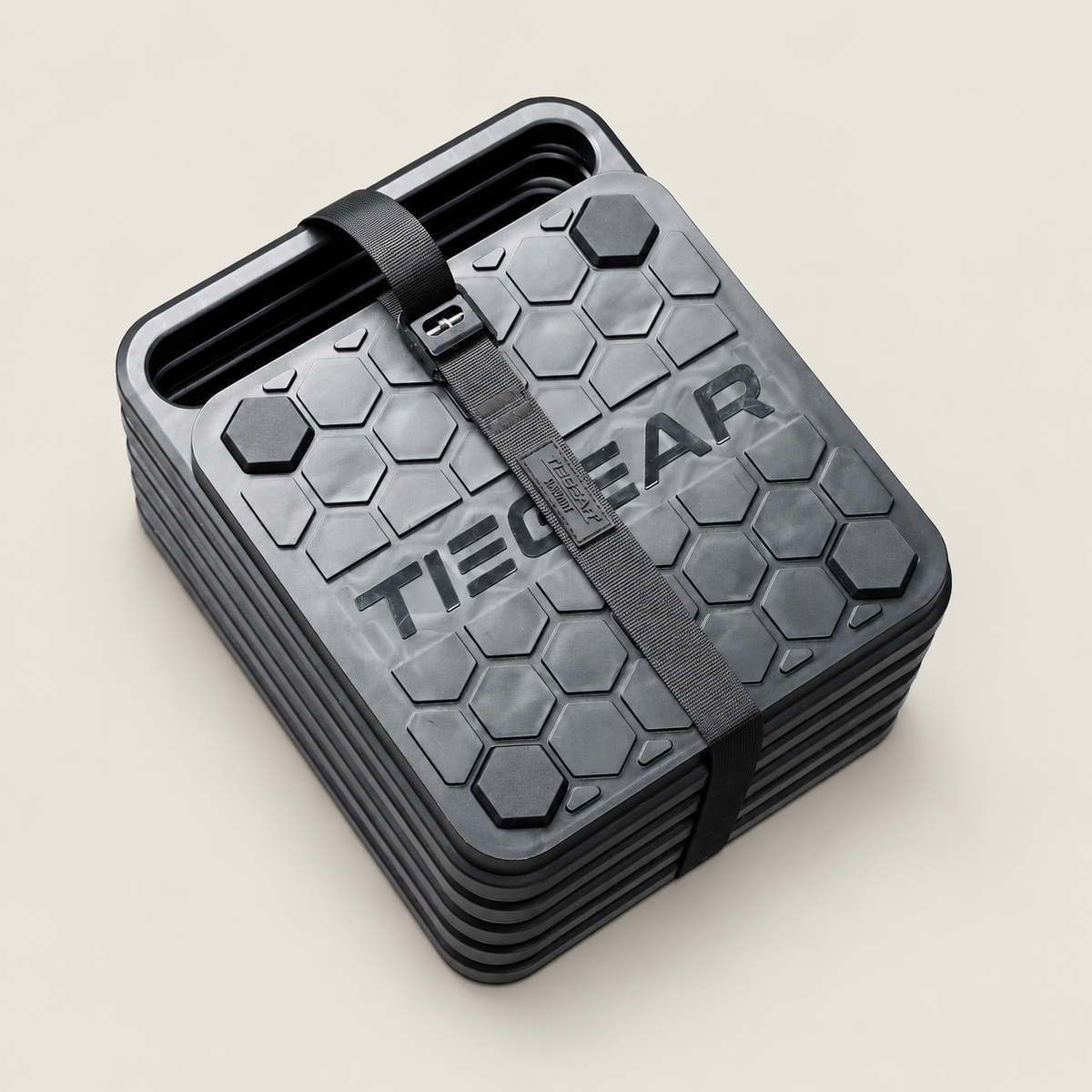 TIEGEAR BRIX EXPANSION X5 on warm stone background
