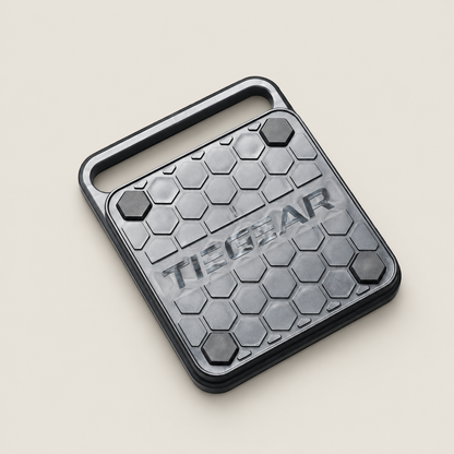 TIEGEAR BRIX JOCKEY X1 on warm stone background
