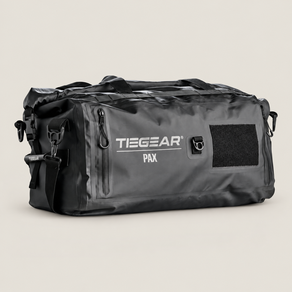 TIEGEAR HYDRO 60 on warm stone background
