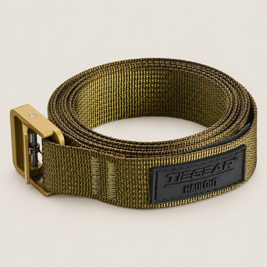 TIEGEAR NEXA MAX DESERT on warm stone background