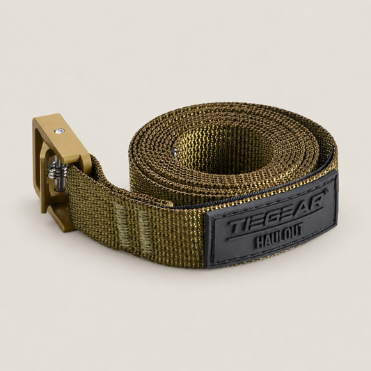 TIEGEAR NEXA MINI DESERT on warm stone background