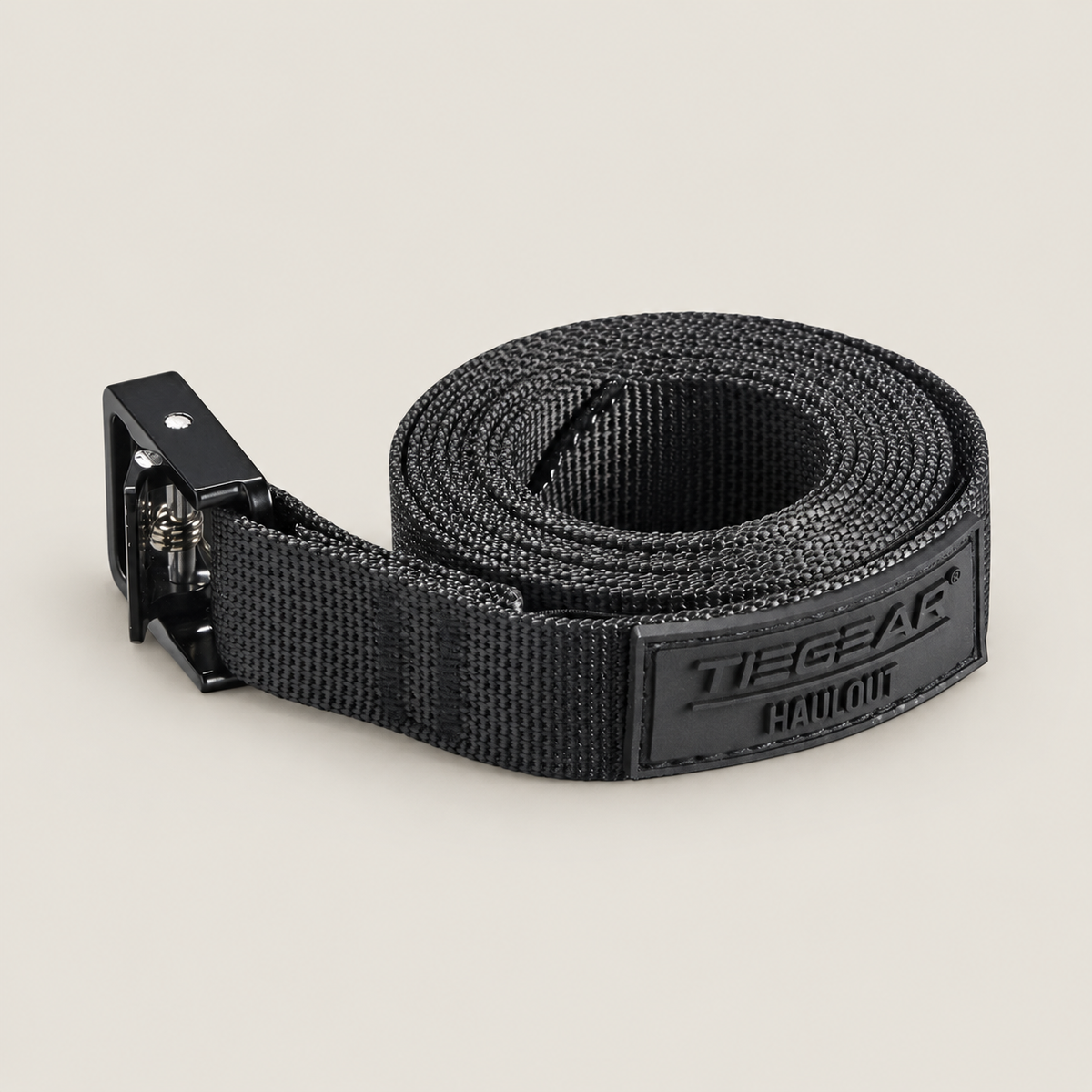 TIEGEAR NEXA MINI MIDNIGHT on warm stone background