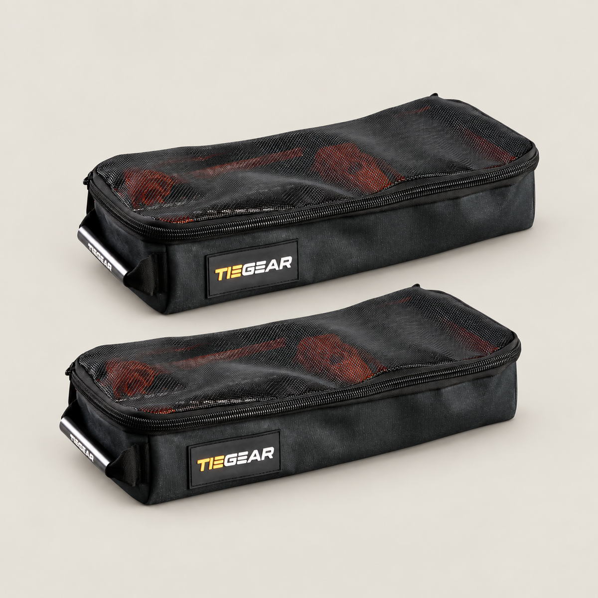 TIEGEAR PEG BAG BUNDLE on warm stone background