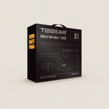 TIEGEAR SHIELD SIDE WALL DOOR X1 on warm stone background