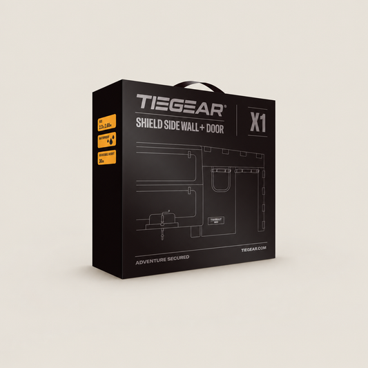 TIEGEAR SHIELD SIDE WALL DOOR X1 on warm stone background