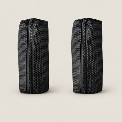 TIEGEAR STASH storage cases on warm stone background
