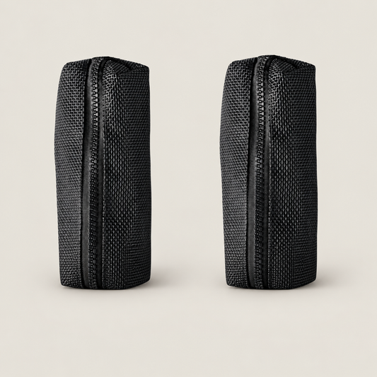 TIEGEAR STASH storage cases on warm stone background