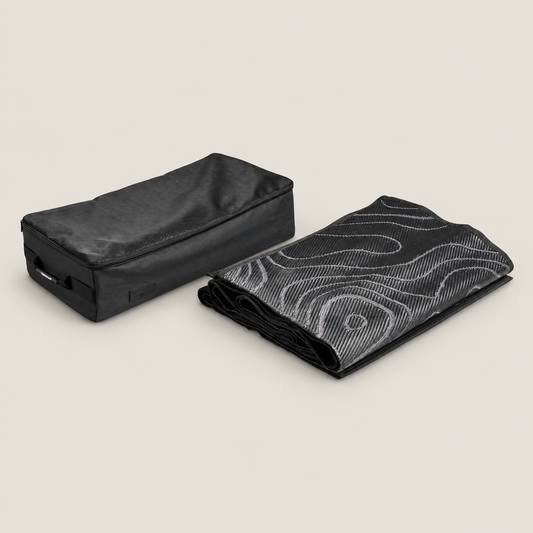TIEGEAR Terra Mat 3m x 3m on warm light stone background