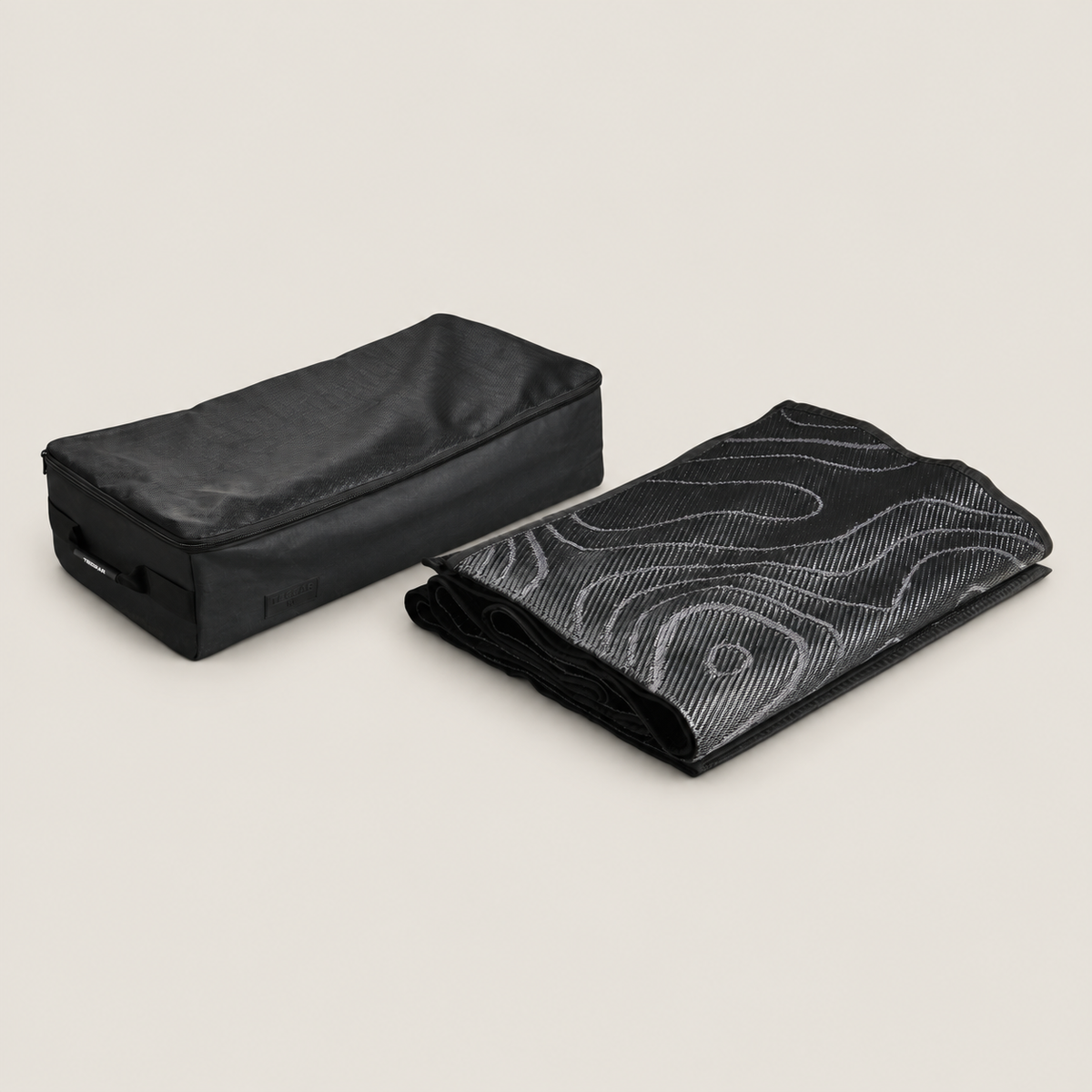 TIEGEAR Terra Mat 6m x 2.4m on warm light stone background
