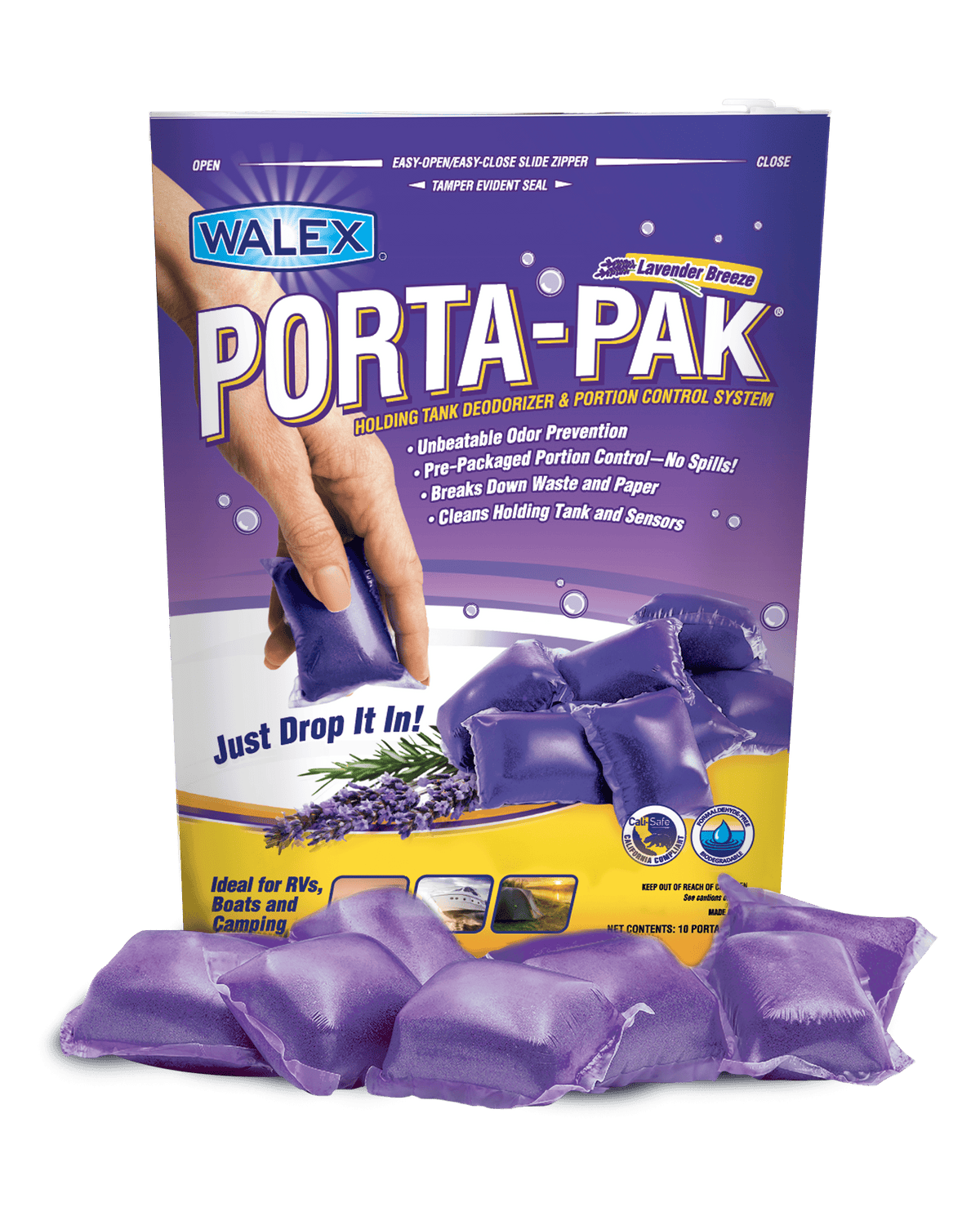Walex Porta-Pak Express Holding Tank Treatment – Lavender
